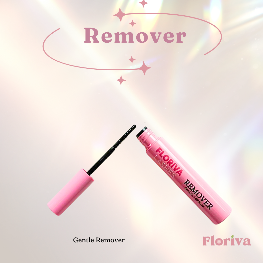 Invisi-Lash Remover, Lashes Remover Brush Makeup Pad Wipe Cleansing Cosmetic