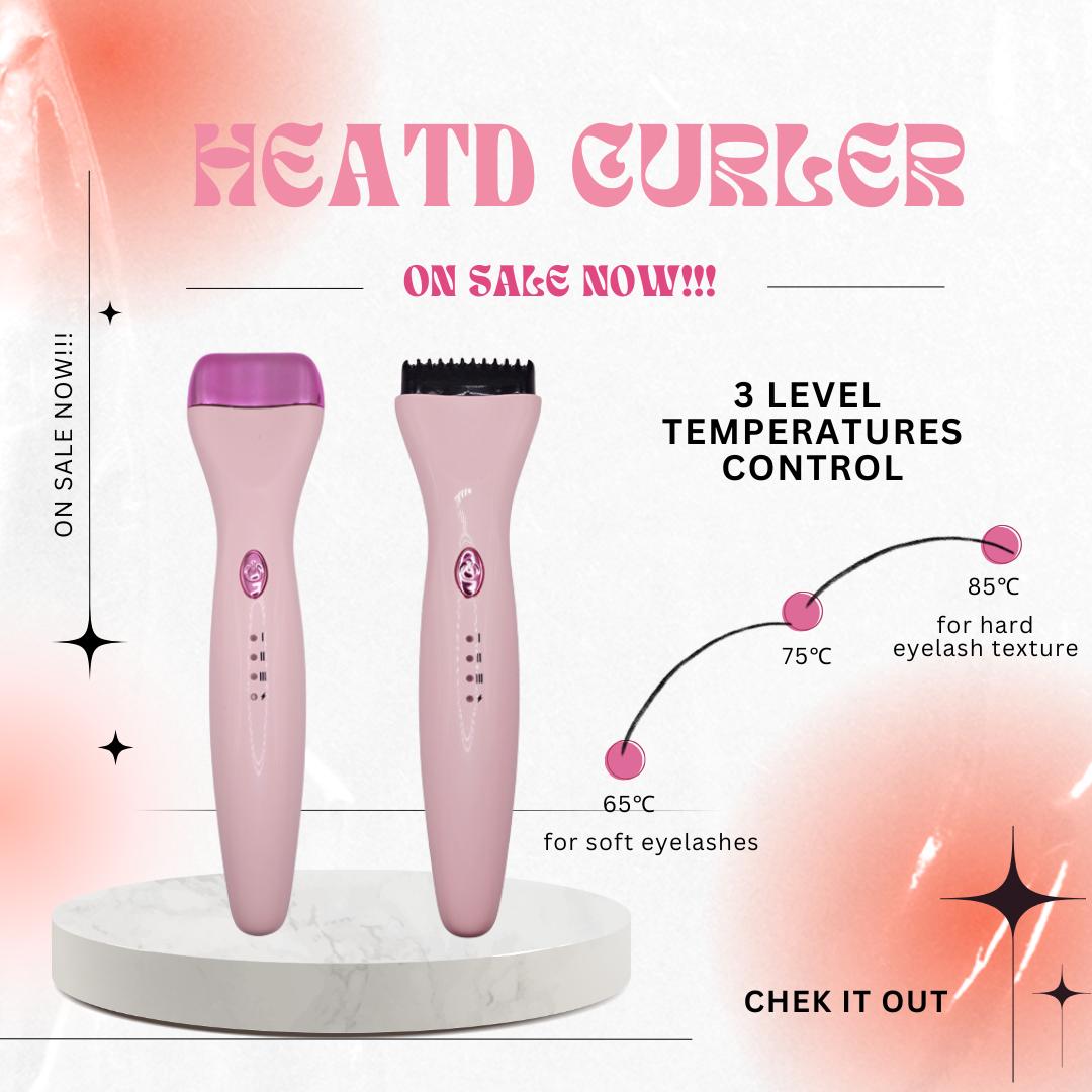 Electric Eyelash Curler, Cordless Eyelash Curler, Quick Curling Long-lasting Eyelash Curler, Perfect Partner for Eye Mascara, No More Raccoon Eyes