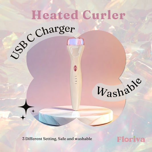 Electric Eyelash Curler, Cordless Eyelash Curler, Quick Curling Long-lasting Eyelash Curler, Perfect Partner for Eye Mascara, No More Raccoon Eyes