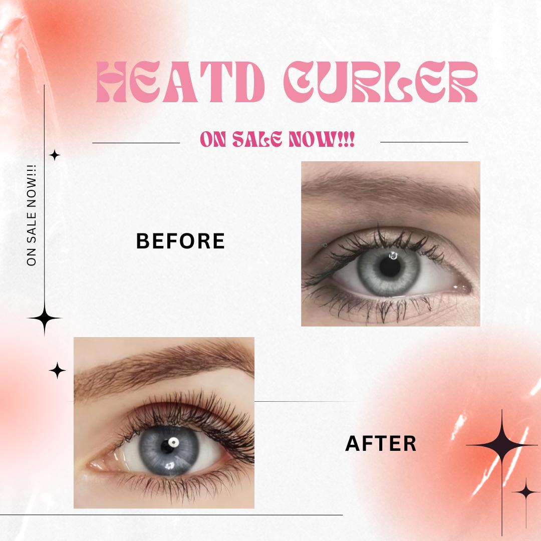 Electric Eyelash Curler, Cordless Eyelash Curler, Quick Curling Long-lasting Eyelash Curler, Perfect Partner for Eye Mascara, No More Raccoon Eyes